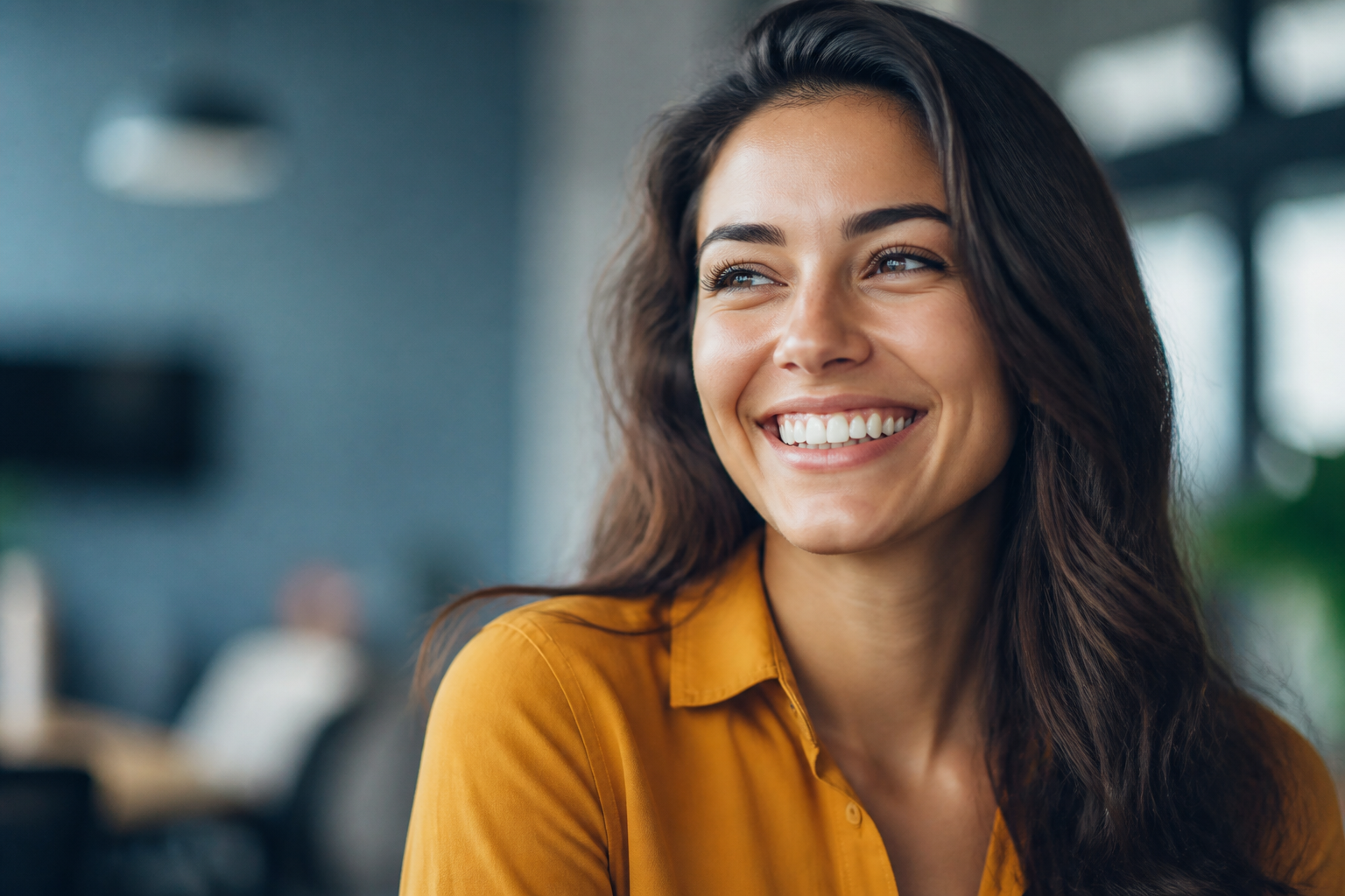 Joyful portrait — the people our products are for